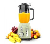 Cecotec Batidora de vaso Power Black Titanium RetroGreen
