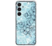 Tumundosmartphone Funda Silicona Antigolpes para Samsung Galaxy S24 FE 5G diseño Flores 03 Dibujos