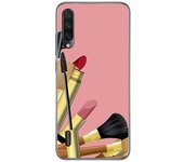 Tumundosmartphone Funda Gel Tpu para Xiaomi Mi A3 diseño Brochas Dibujos