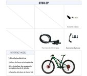 Goodtaste GT03 Power-off Lithium Electric Folding Driving Disc Mountain Scooter Bicycle Caliper Xod Hydraulic Brakes For Bikes