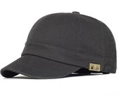 Four Seasons Short Brim Baseball Cap Cotton Men Women Soft Vintage Dad Hat Adjustable Trucker Style Low Profile Caps