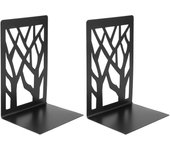Sujetalibros de Metal para libros pesados, sujetalibros para estantes, soportes para sujetalibros en escritorio de oficina, soporte para estante de libros para el hogar