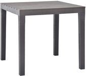 Mesa de Jardín de plástico color MOCA 78x78x72 cm