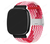 Braided Solo Loop Strap for Fitbit Versa 3 4 Band Adjustable Nylon Sport Watchband Bracelet for Fitbit Sense 2 Bands Watchband