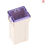 1Pcs Mini Square Fuse 20A 30A 40A 50A 60A Set Automotive Car Fuse with Plastic Box Assortment Auto Fuse