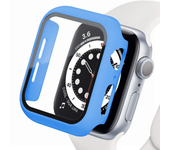 Tempered Glass+cover For Apple Watch Accessories 45mm 41mm 44mm 40mm 42mm Screen Protector Apple watch Case serie 9 4 5 6 SE 7 8