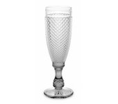 Arte Regal Set 6 Copas de Cava Diamante Base Antracita 185 Ml - Copas de Vino y Champán
