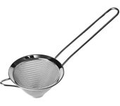 Colador de Malla FINA de Maple inoxidable 304 para Cocina. Tamiz para productos de alimentación, Tete, flecha, fideos, frutas y verduras. Resistente al óxido, color Plisado.