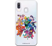 Funda original compatible con Samsung Galaxy A40 - JL Multipersonaje Colores Claros