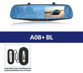ACCO  Dash Cam 4.3-inch Anti-glare Screen FHD 1080P wide-angle front camera automatic registrar supports rearview mirror camera