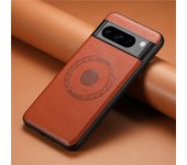 EUCAGR 2 In 1 Luxury Business Magnetic m=Magsafe Leather Phone Case For Google Pixel 9 8 7 6 Pro Holder Cover For Pixel 8A 7A 6A