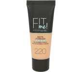 FIT ME MATTE+PORELESS foundation #220-naturel