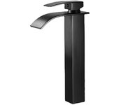 Grifo de baño negro, Grifo de baño monomando en Cascada, Grifo de baño, Grifo de baño monomando, Grifo de lavabo de agua fría y caliente