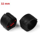 10Pcs Durable U Shaped Chair Leg Pad Useful Non-slip Tube Caps Anti-front Tilt Damper Stool Pipe Clamp Glides Floor Protector