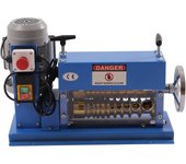 Pelacables eléctrico/manual de 0,06 a 1,5 pulgadas, 10 cuchillas Pelacables portátil Herramienta de pelado automático industrial para reciclaje de alambre de cobre