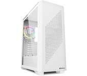 Sharkoon VS9 RGB - Torre PC Blanco - Ventilación Eficiente - Espacio para Múltiples Discos