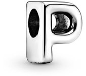 New Silver Simplified 26 English Letters Combined Freely Beaded for Original Pandora DIY Charms Bracelet Keychain Jewelry Gift