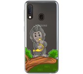 Tumundosmartphone Funda Gel Transparente para Samsung Galaxy A20e 5.8 diseño Mono Dibujos