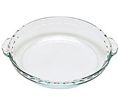 Pyrex Molde Tarta Vidrio Francia 26x23x5cm Resistente Rayaduras Microondas