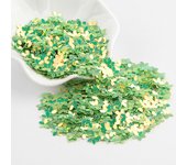 Sequin Matte White Color 10mm Cup Five Finger Flower Sequins Paillettes Sewing Wedding Craft Women Garments Accessories 10g/lot
