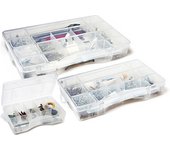 Caja de Herramientas Transparente con Separadores Fijos Tayg