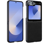 Luxury Leather Magnetic Car Many Function Case for Samsung Galaxy Z Flip 6 5 4 3 TPU Soft Frame Shockproof Protect Phone Cover