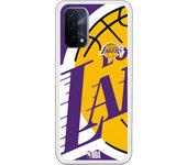 Funda original compatible con Oppo A54 5G / A74 5G - NBA Los Angeles Lakers