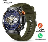 LIGE New Smart Watch Men Outdoor Sports Fitness Bracelet LED Lights Night Training Watches Bluetooth Call Smart Watch For Man