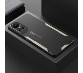 Luxury Aluminum Alloy Back Cover for OPPO Reno 12 11f 10 9 8 7 6 Pro Plus OPPO K12X K12 11 10 9 7 S 4G 5G TPU Soft Edge Case