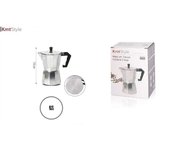 cafetera italiana de aluminio para exteriores, cafetera Moka, Espresso, accesorios para Barista, herramienta.Filtro desmontable 1/2/3/6/9/12 TAZAS.