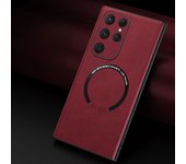 Magnetic Leather Phone Case for Samsung Galaxy S22 Plus S23 S24 FE S21 S20 Note 20 Ultra A16 A06 5G Hard Shell Protective Cover