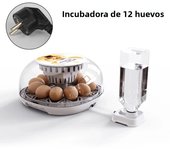 Household Small Chicken, Duck, Goose Egg Incubator Automatically Add Water Intelligent Temperature Control 12 Incubators