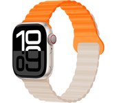 Magnetic Strap For Apple Watch Band 40mm 45mm 46mm 44 mm 41mm 49mm 42 38 Silicone Bracelet iWatch series 8 SE 6 7 8 9 10 Ultra 2