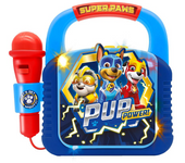 Reproductor MP3 Paw Patrol con micrófono y bluetooth 22x23x7 cm (Reig 2537)