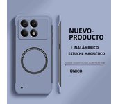 Ultra Thin Hard PC Magnetic Frameless Phone Case For Xiaomi Poco X6 Pro F3 F4 F5 Pro Matte Pure Color Solid Cover