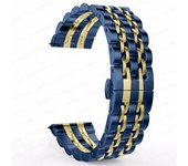 22mm 20mm Band for Samsung Galaxy Watch 3 4 5 45mm Gear S3 46mm 42mm Active2 40 44mm Stainless Steel Strap for Amazift BIP 2 GTR