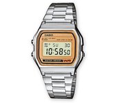 Reloj Casio A158WEA-9EF Plateado Resistente Al Agua