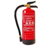 Extintor Polvo Seco 1kg - Resistencia Fuego ABC - Certificado BSI