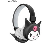 Sanrio Kulomi Kawaii Bluetooth Headphone Wireless Headsets Anime Cartoon Stereo Headset Earphone Fashion Hottie Birthday Gifts