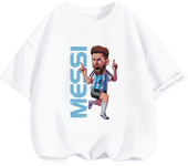 Narutoes Tshirt Boys Girls Clothing Summer Marios Short-sleeved Casual Sonic T-shirt Children's Sports Tops Messi Kids Clothes