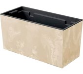 Prosperplast Maceta URBI CASE BETON EFFECT - Diseño Moderno - Alta Calidad