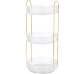 Multifunctional Lipstick Storage Box Rotating Drawer Makeup Box Transparent Desktop Skin Care Product Storage Rack