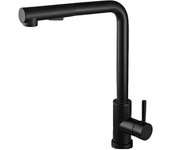 Grifo extraíble de acero inoxidable 304, cocina, lavabo telescópico universal frío y caliente, grifo para fregadero de piscina, estilo cepillado