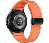Genuine Leather+silicone Strap for Samsung Galaxy Watch 7 6 5 44mm 40mm 20 Bracelet Galaxy Watch 6 4 Classic 47mm 46mm 43mm 42mm