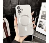 Luxury Metal Matte Magnetic Wireless Charge For Magsafe Cases for iPhone 16 15 14 13 12 11 Plus Pro ProMax Soft Cover