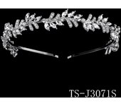 Drop shipping Silver Rhinestone Headband Hot Sale Wedding Bride Crystal Tiaras for Bridal Hairband For Party