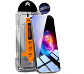 2Pcs For Apple iPhone 16 15 14 13 12 11 XR XS Pro Max Plus Screen Protector Toughened Glass Phone With Install Kit