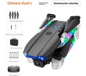 QJ E99 K3 Pro HD 4k Drone Dual Camera High Hold Mode Foldable Mini WIFI Aerial Photography RC Quadcopter Toys Helicopter Dron
