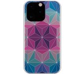 Funda compatible con iPhone 13 Pro - Patron geometrico