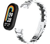 Strap for Mi Band 8 Bracelet Metal Wristbands for Xiaomi Mi Smart Band 8 Watch Stainless Steel Miband 8 Replacement Accessories